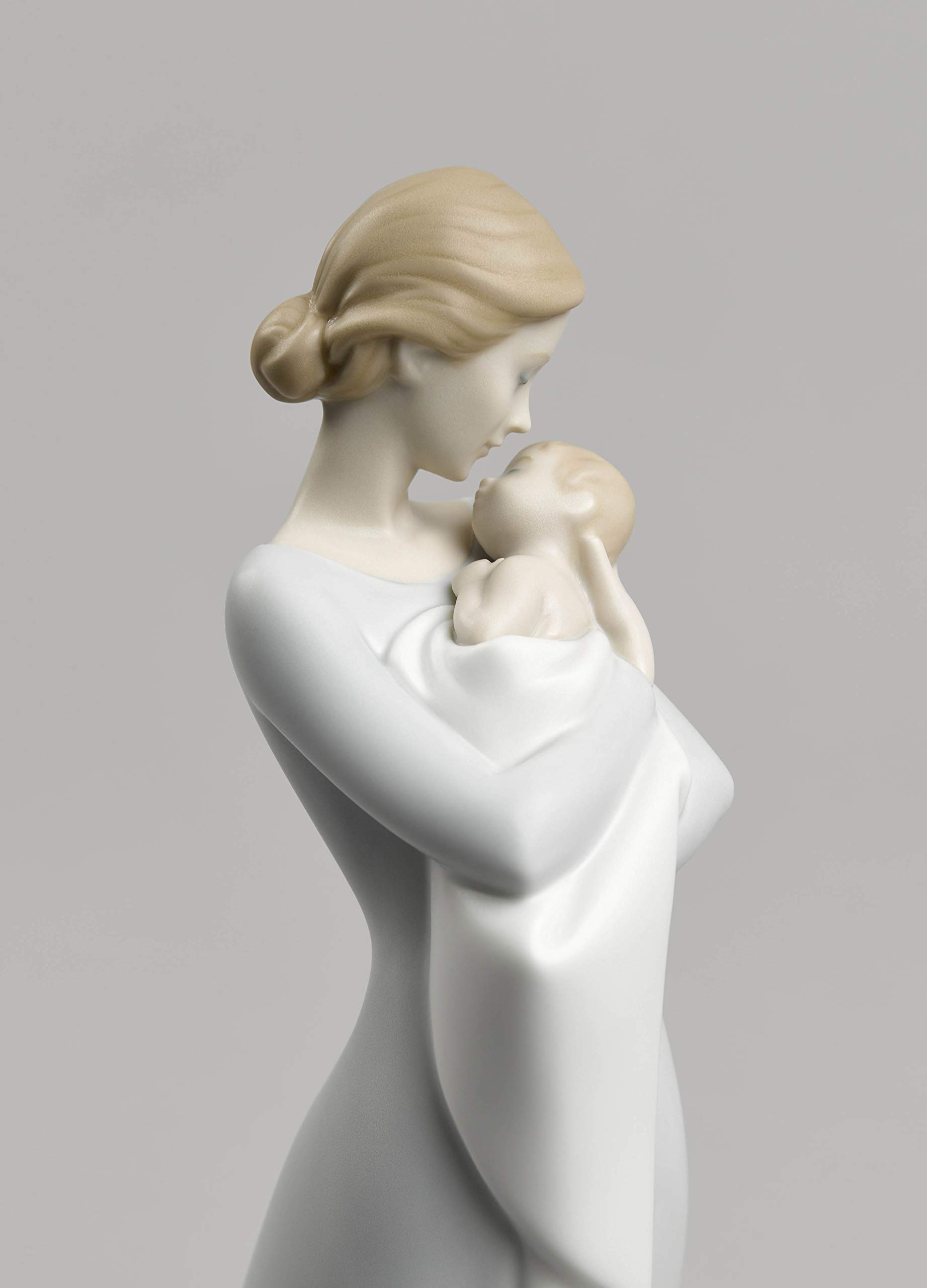 Lladró Sculture Abbraccio Materno figurina madre porcellana