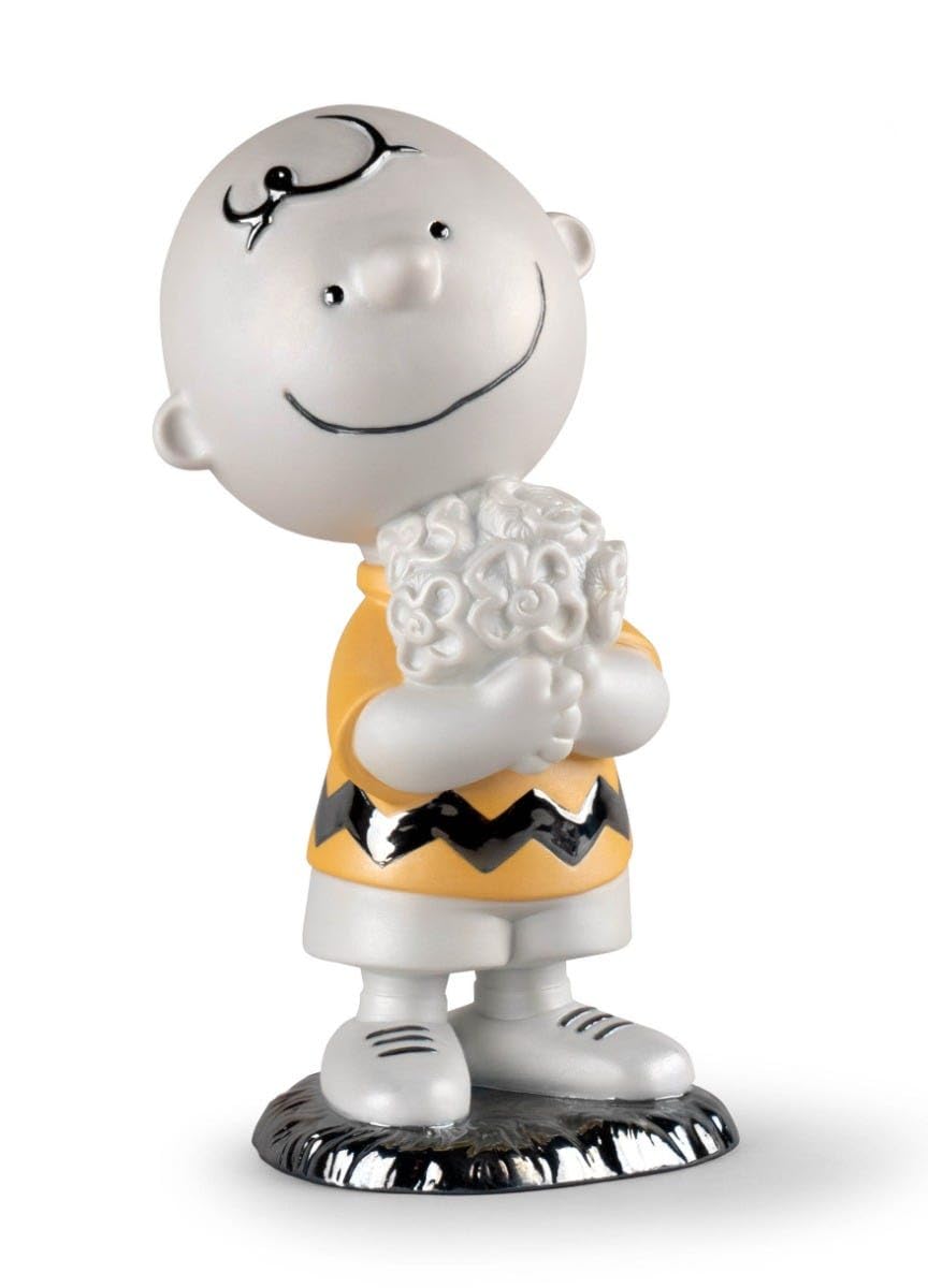 Lladró Sculture Pop Charlie Brown Snoopy statuetta