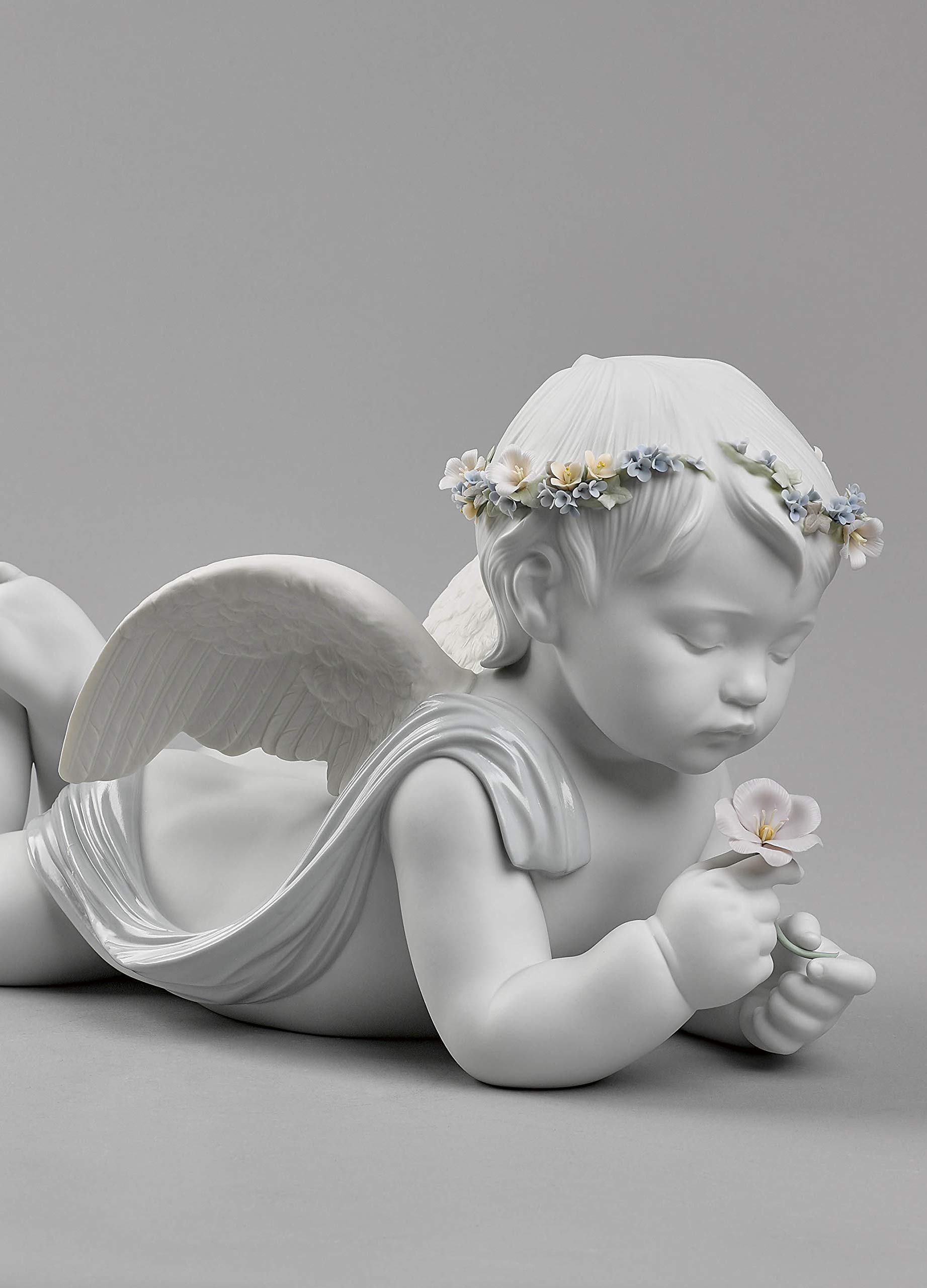 Lladró Sculture Mio Amato Angelo figurina porcellana piccolo angelo