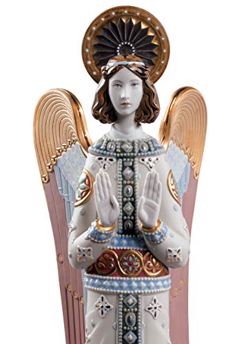 Lladró Sculture Ángel Románico figura porcellana serie limitata