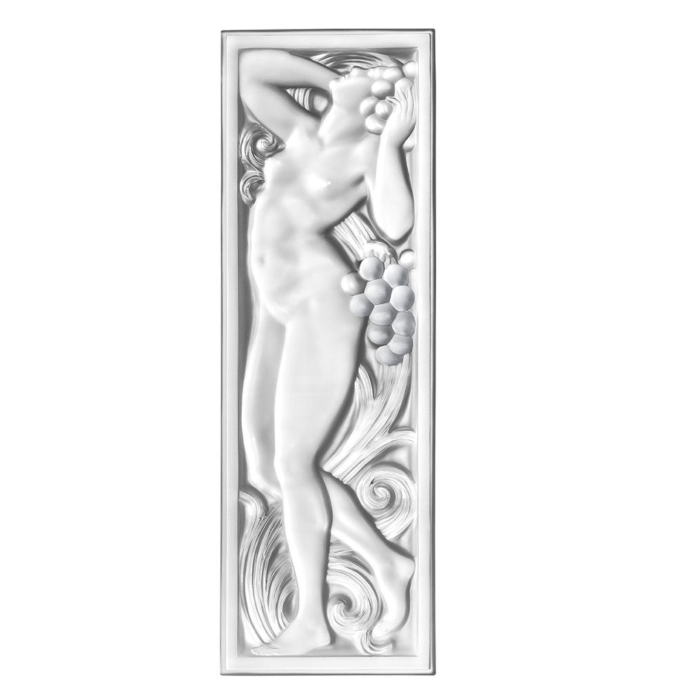 Lalique Femme Tête Levée pannello cristallo incolore