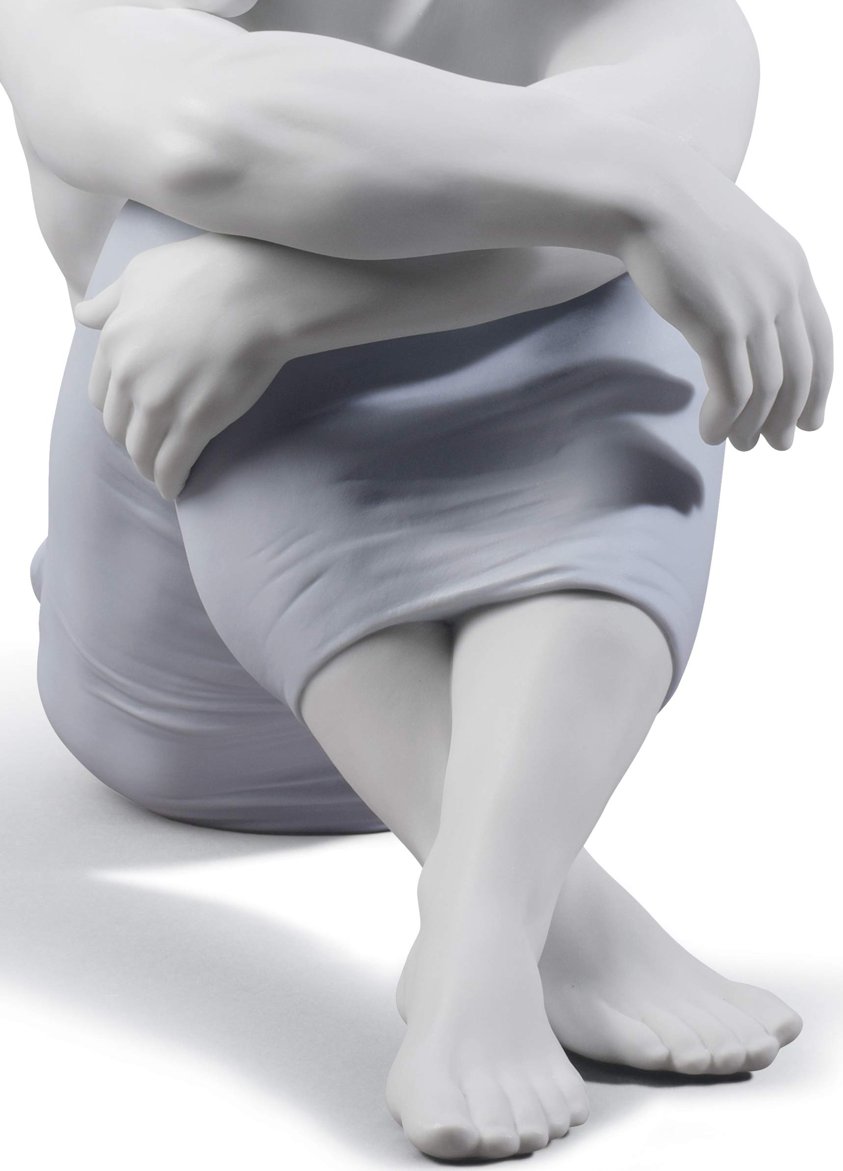 Lladró Sculture Ti voglio bene papà figurina padre figlio