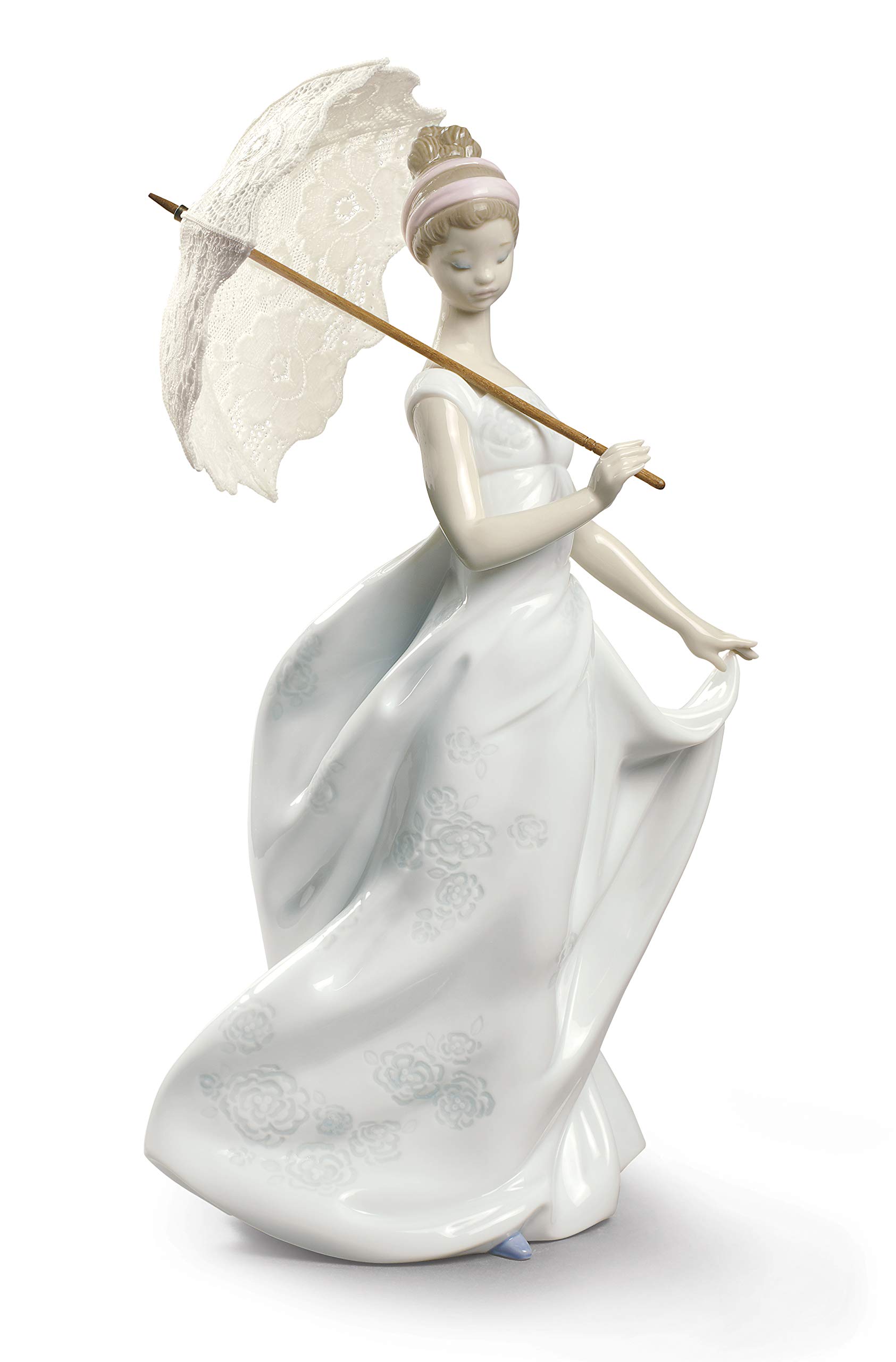 Lladró Sculture Donna Eleganza figurina porcellana donna