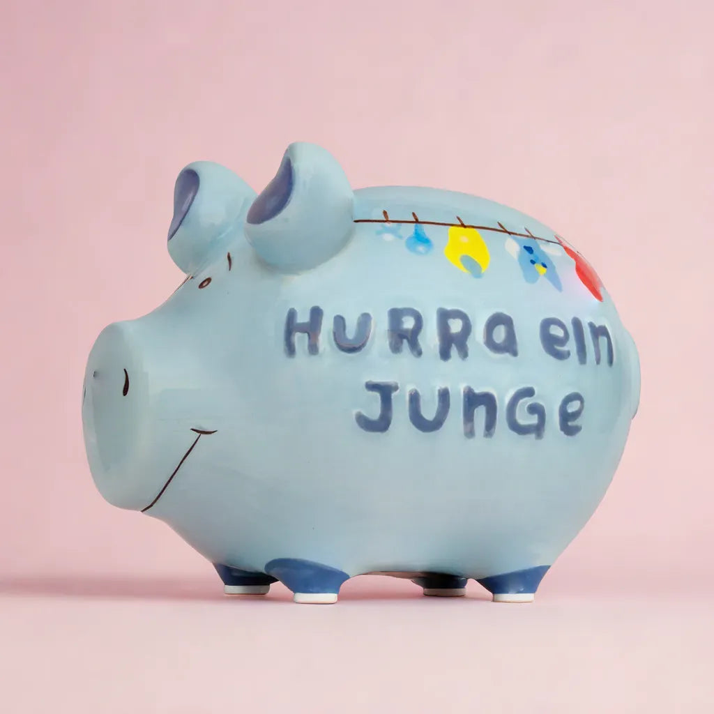 Sparschwein Company Kleinschweine Hurra Junge salvadanaio nascita