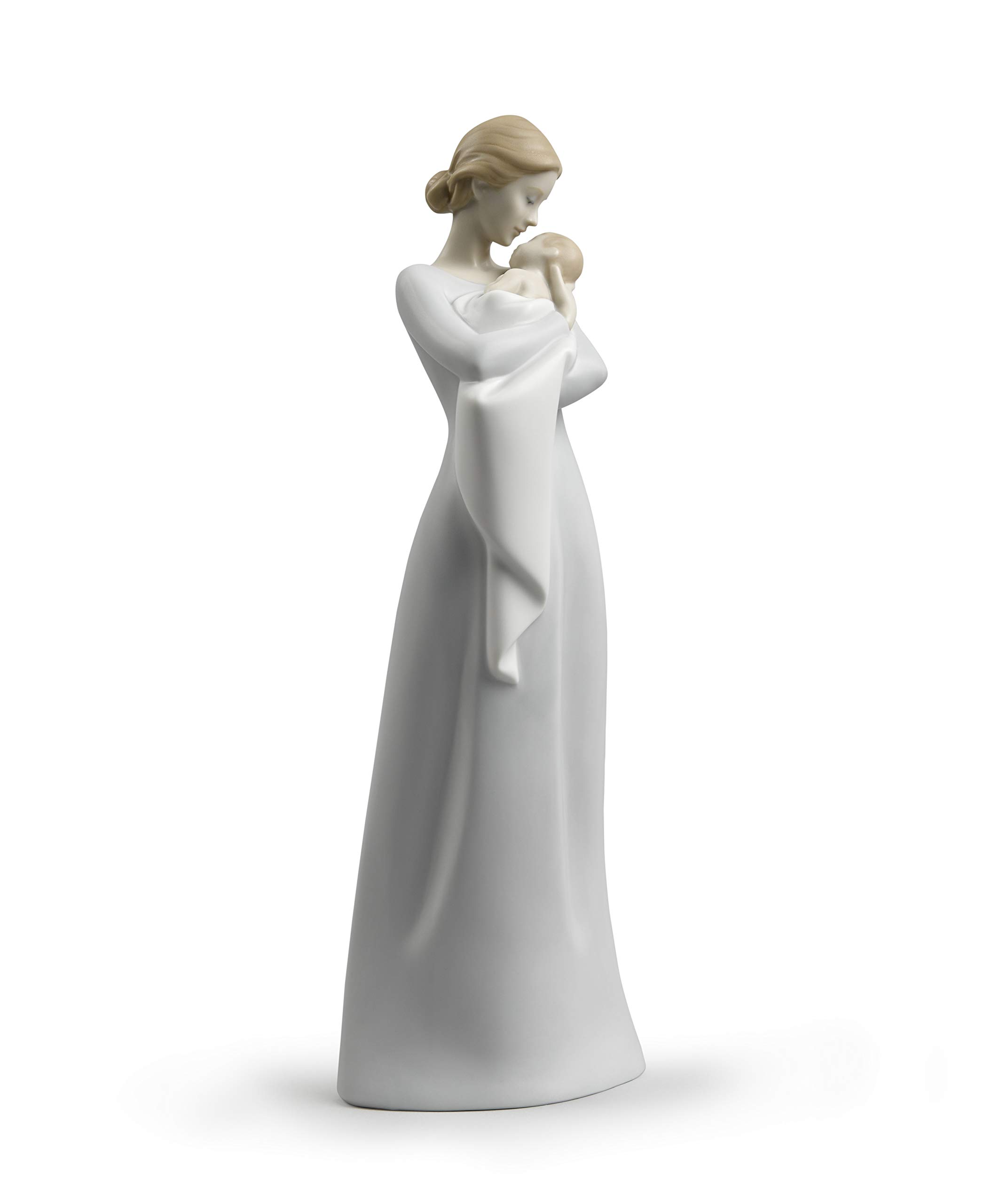 Lladró Sculture Abbraccio Materno figurina madre porcellana
