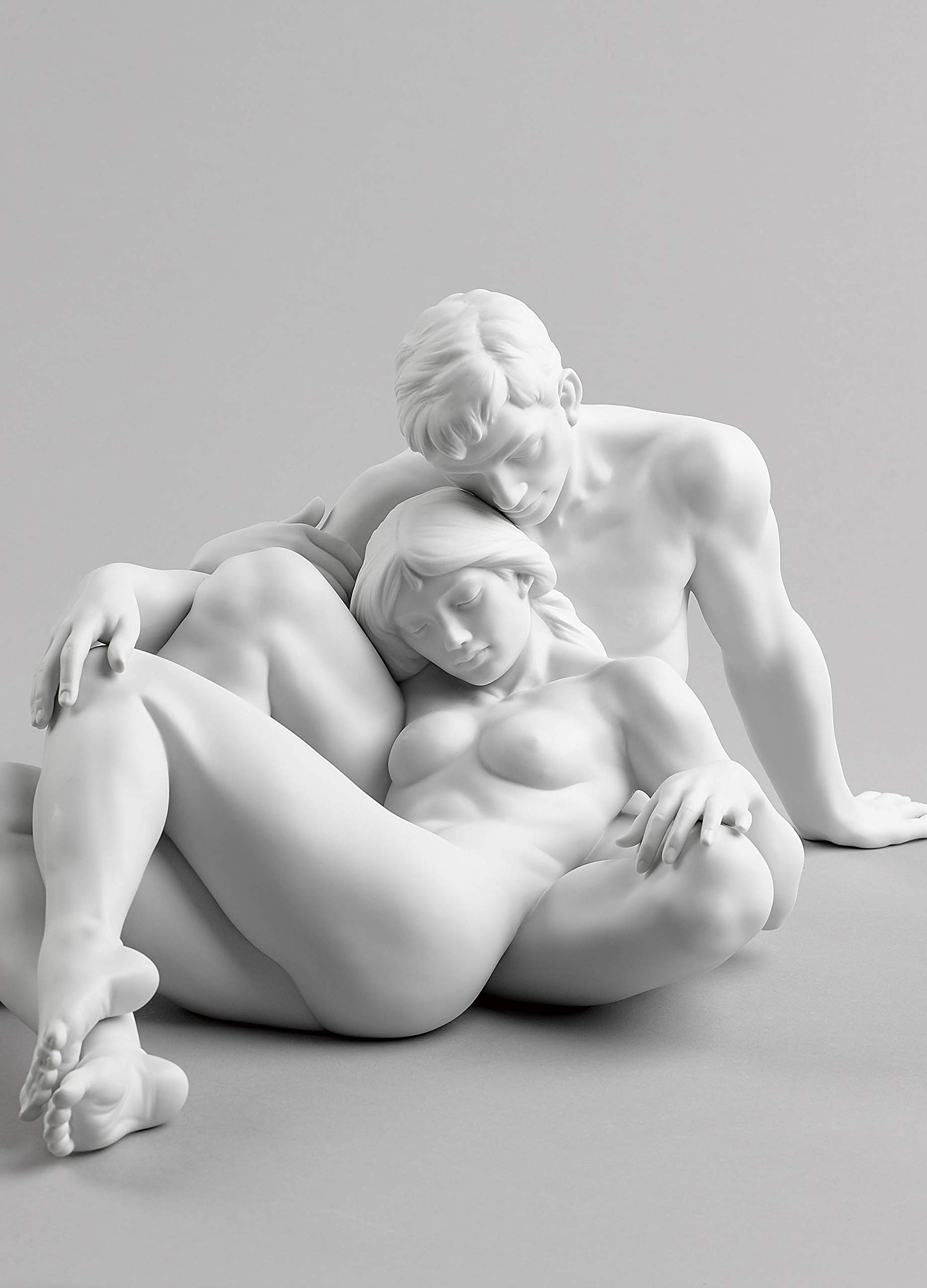 Lladró Alta Porcellana Un Momento Eterno scultura coppia