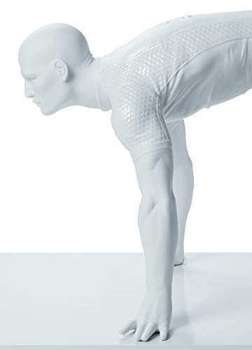 Lladró Velocista figurina porcellana uomo atleta sport