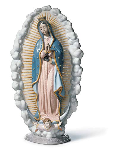 Lladró Sculture Madonna di Guadalupe statua madonna porcellana