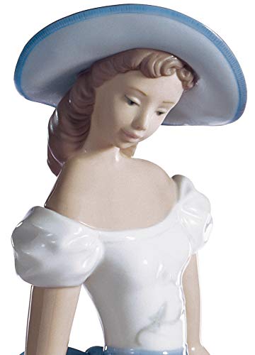 Lladró Sculture Fragranze e Colori figurina porcellana donna
