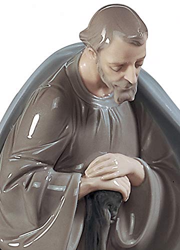 Lladró Sculture Nascita Di Gesù Figurina Sacra Famiglia Porcellana