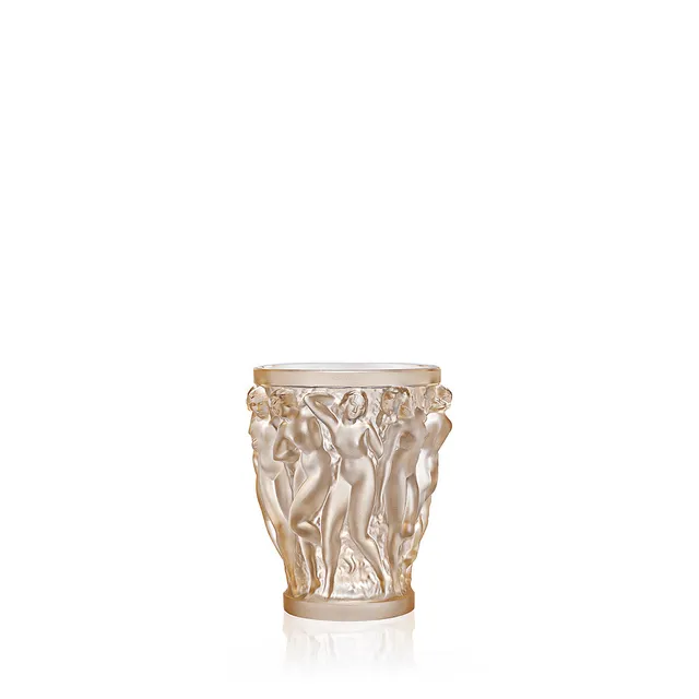 Lalique Bacchantes Vaso Piccolo Cristallo Taglia S Satinato