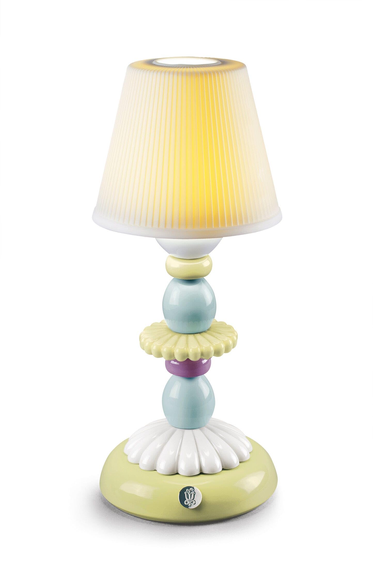 Lladró Lotus Firefly 01023761 lampada tavolo bicolore