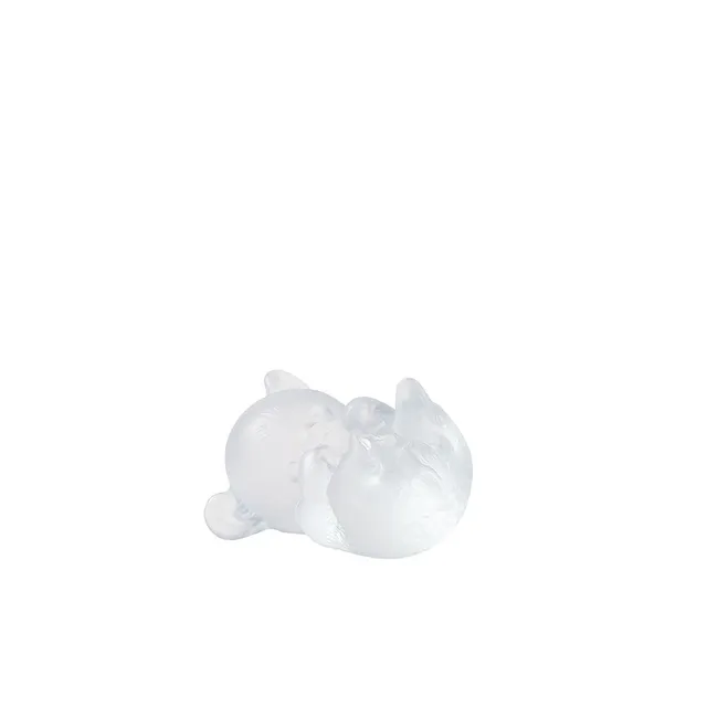 Lalique Meng-Meng Han Meilin scultura panda cristallo taglia S