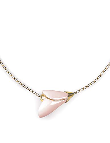 Lladró Heliconia pendente in porcellana rosa fatto a mano