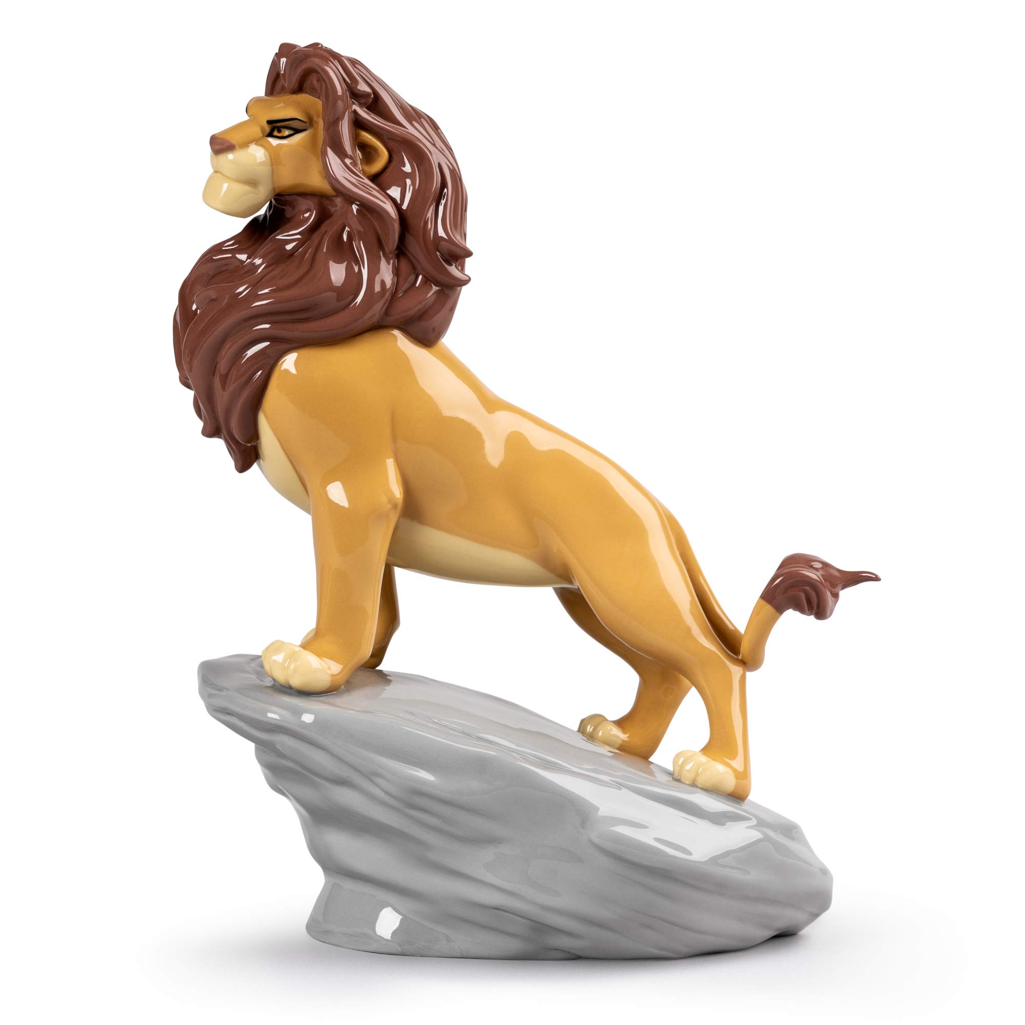 Lladró Simba Disney scultura porcellana 15 cm collezione
