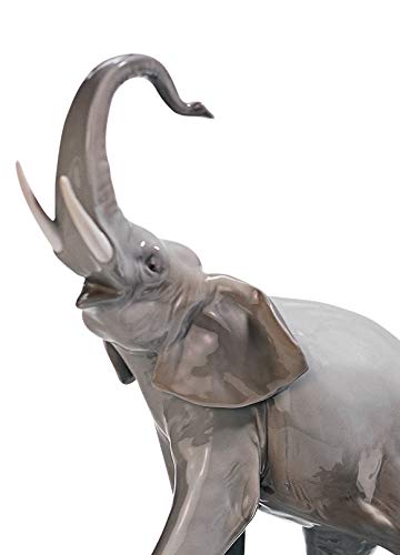 Lladró Elefanti figurina elefante porcellana fatta a mano