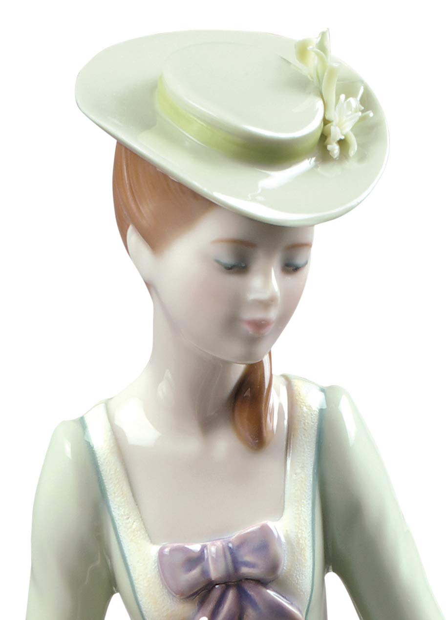 Lladró Sculture Bouquet Dama statuetta porcellana donna