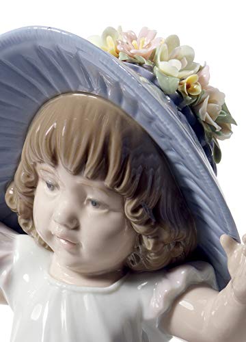 Lladró Sculture Cappello della Mamma figurina bimba 21 cm