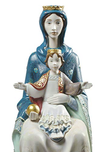 Lladró Mater Romantica statuetta Madonna porcellana