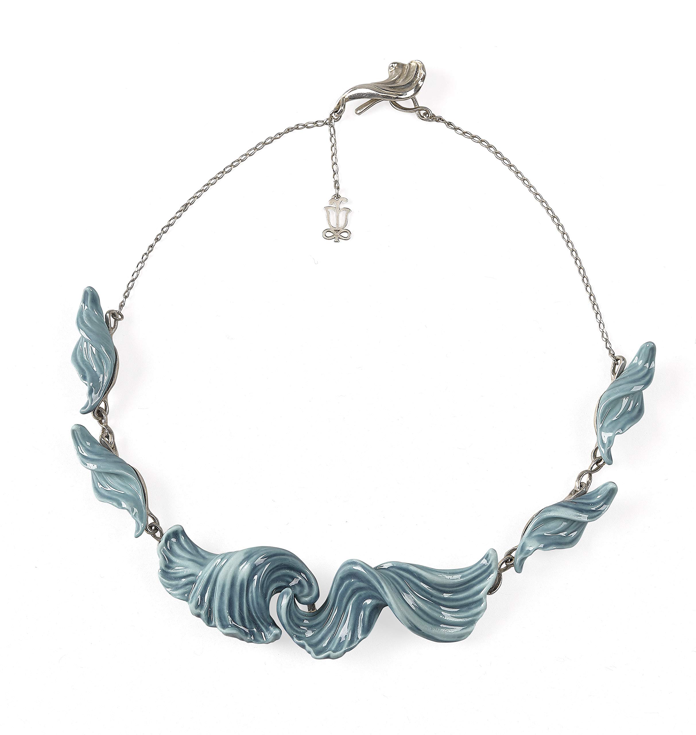 Lladró Gioielli Aquarium Collana in porcellana floreale