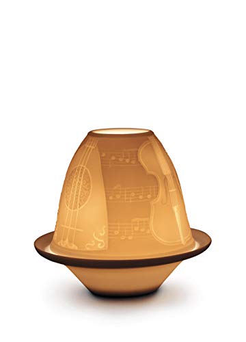 Lladró Strumenti Musicali litofania porcellana con luce