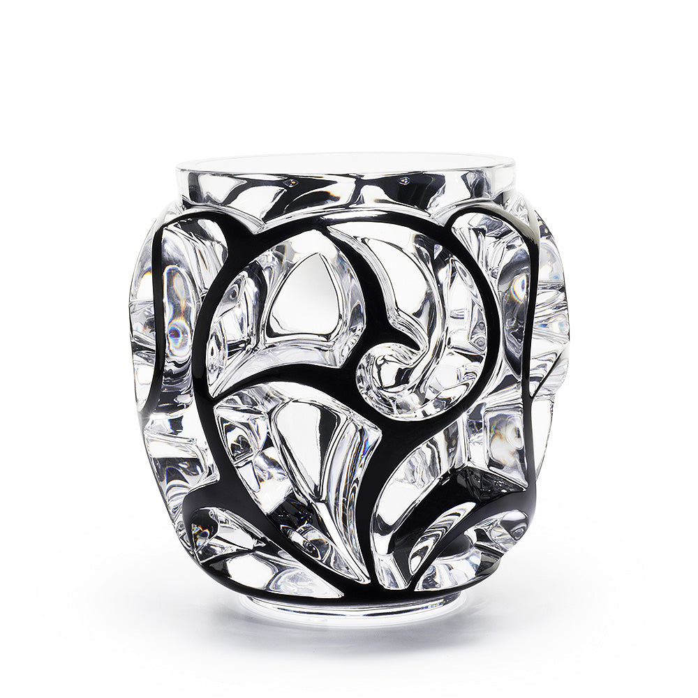 René Lalique Tourbillons Vaso XXL in Cristallo