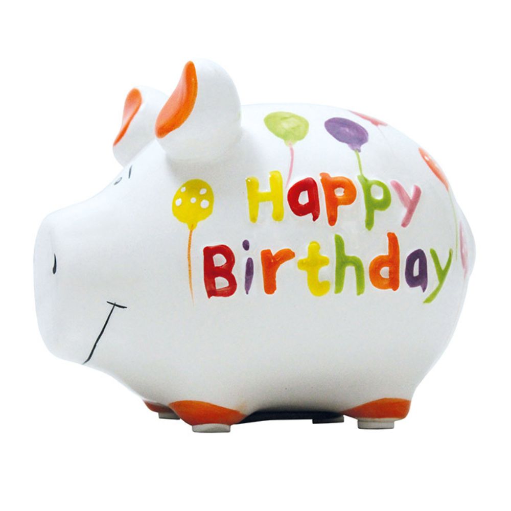 Sparschwein Kleinschweine Birthday salvadanaio piccolo ceramica