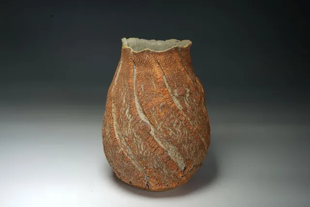 Terry Davies Vases Earth Texture Vaso Astratto Ceramica