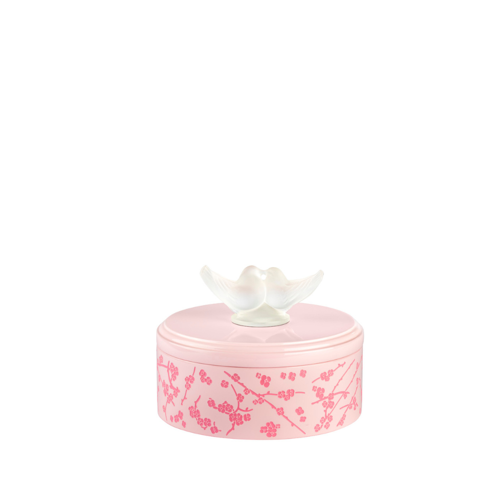 René Lalique Fleurs de Cerisier Scatola S Rosa