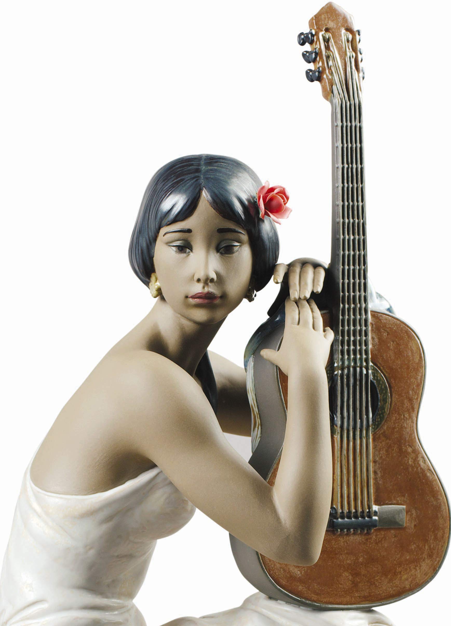 Lladró Suonatrice Flamenco figura porcellana danzatrice